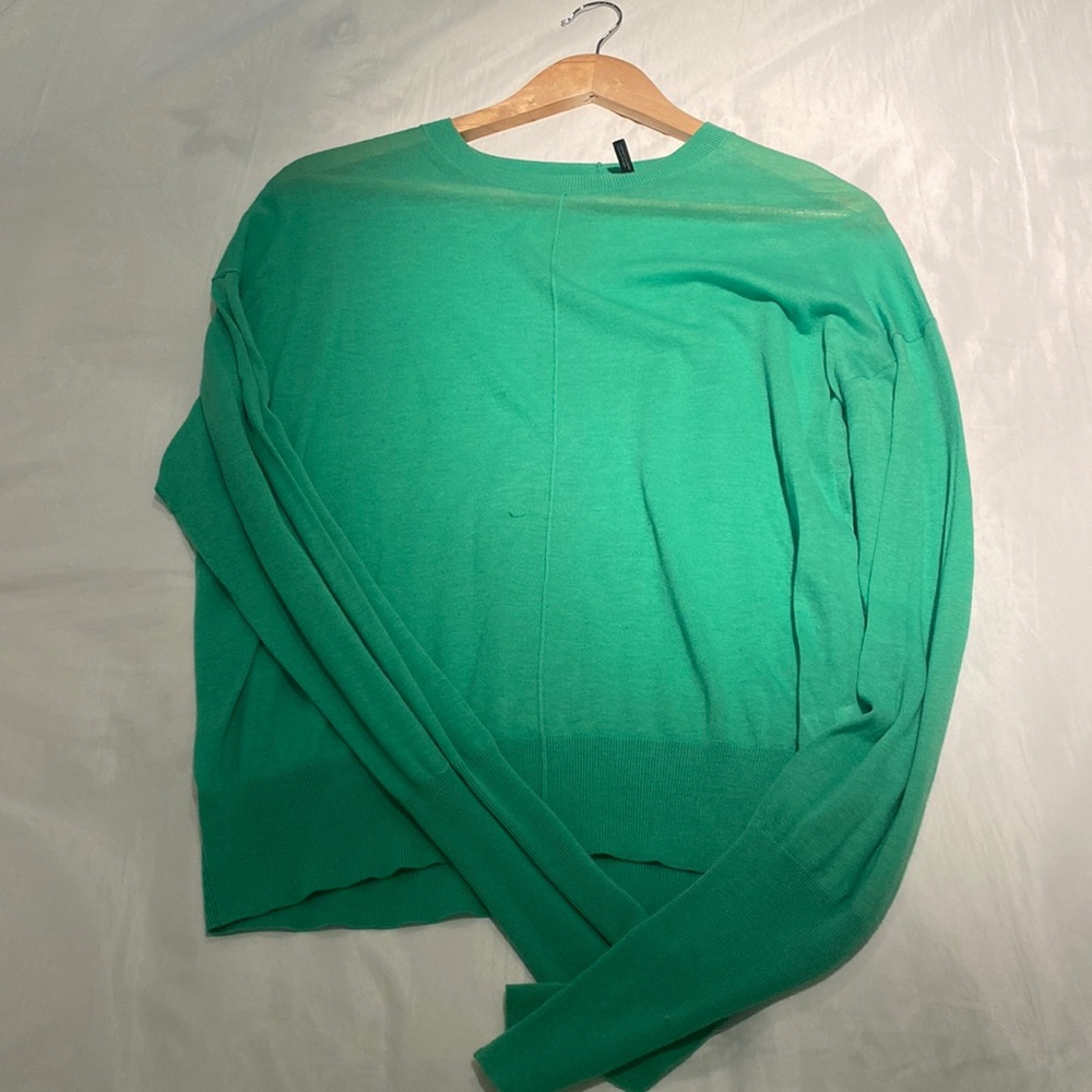 Helmut Lang sweater in Kelly green Sz small